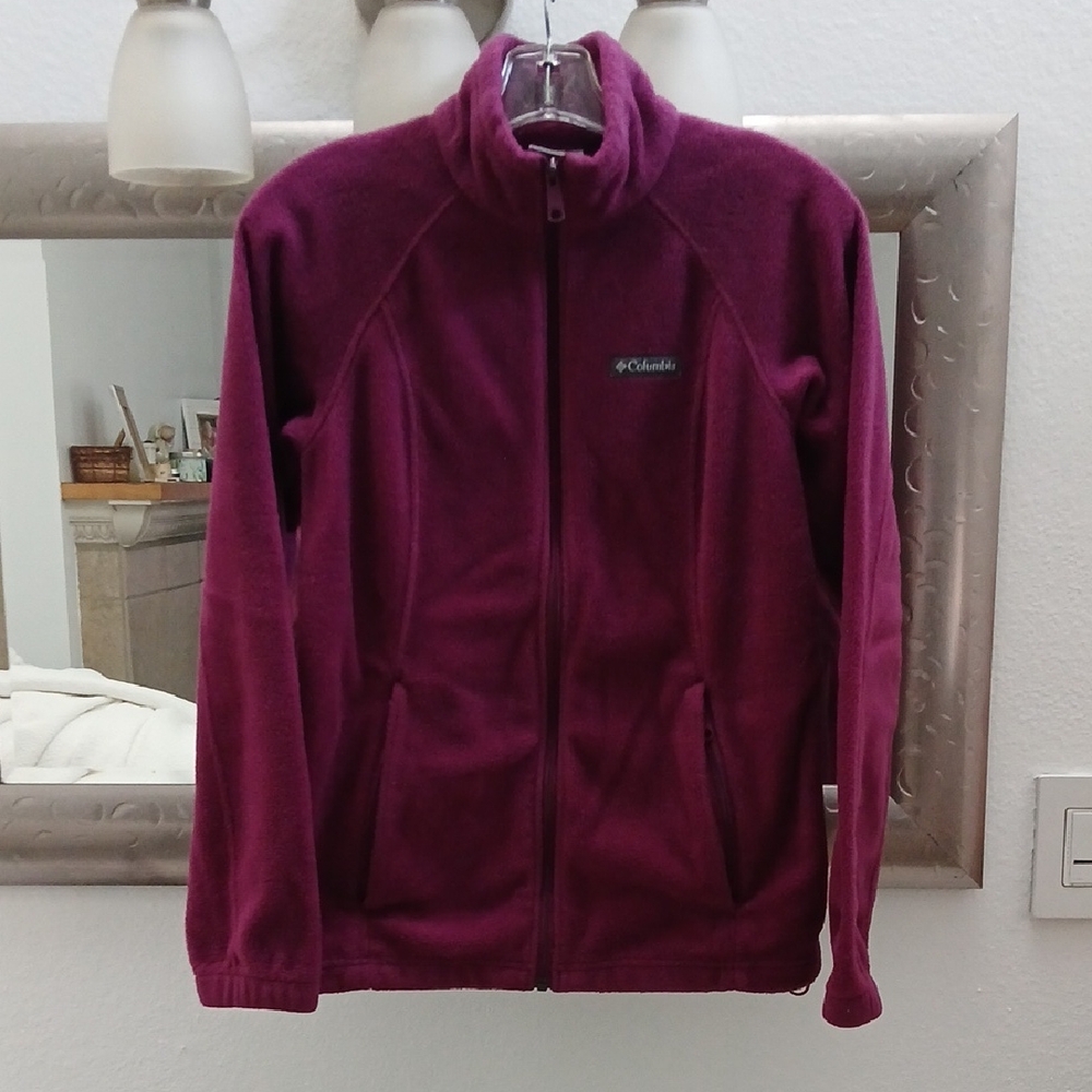 Columbia Women's Dark Plum Fleece Jacket